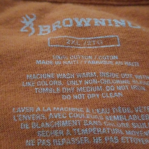 Browning 2x tshirt - Picture 3 of 4
